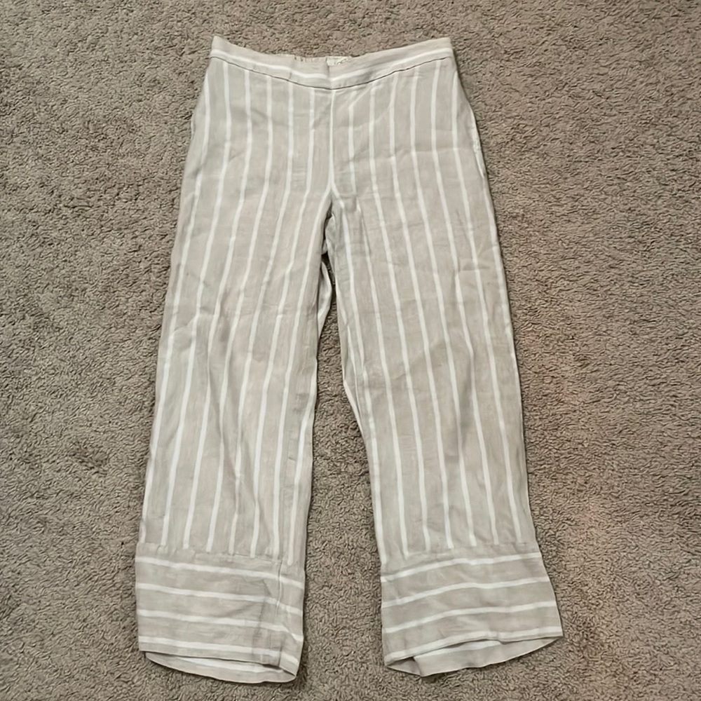 Loft linen blend pant